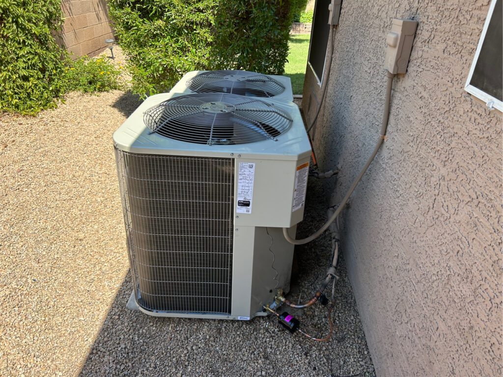 HVAC Company Phoenix - air conditioner system installed